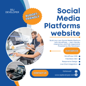 Social Media Platform website