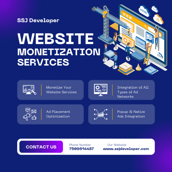 Website Monetization Services