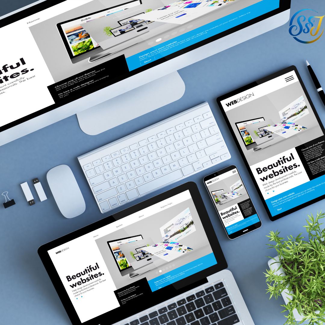 Responsive web development interface