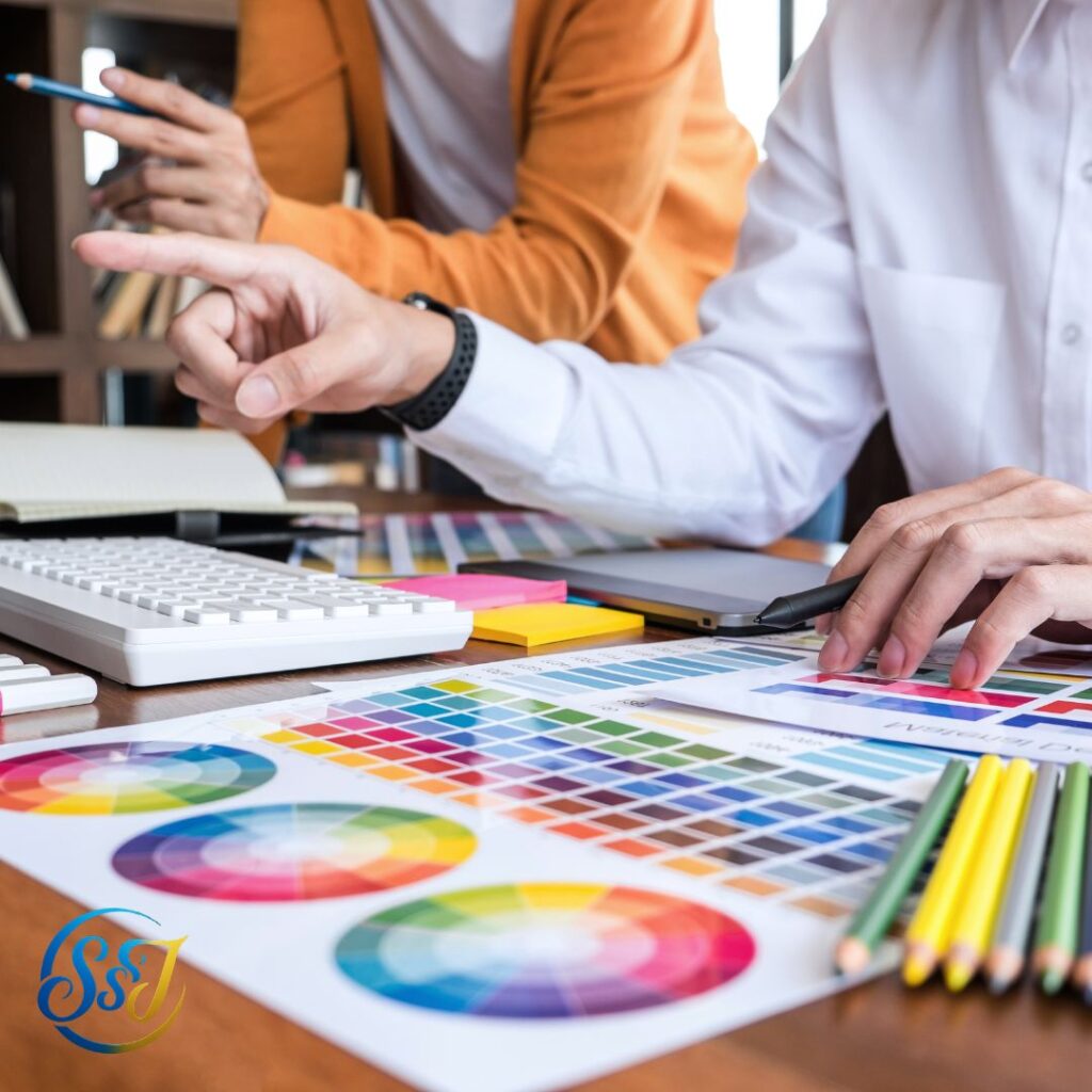 SSJ Developer graphic design portfolio