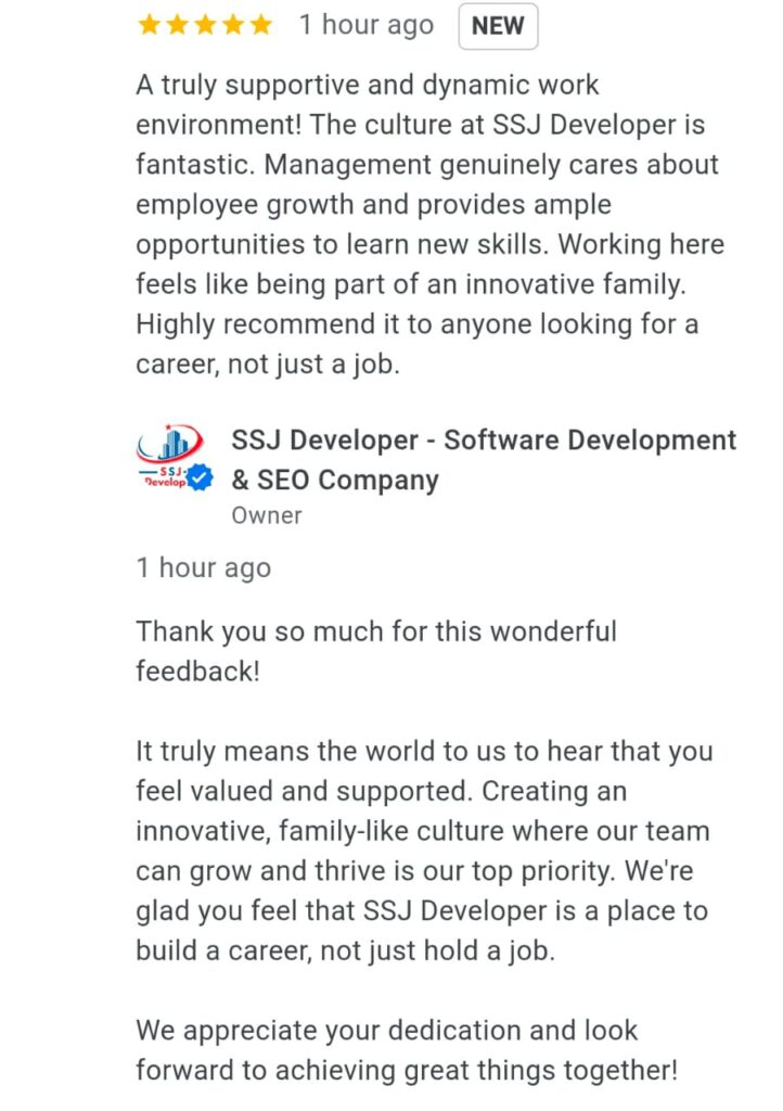 SSJ Developer Case Study