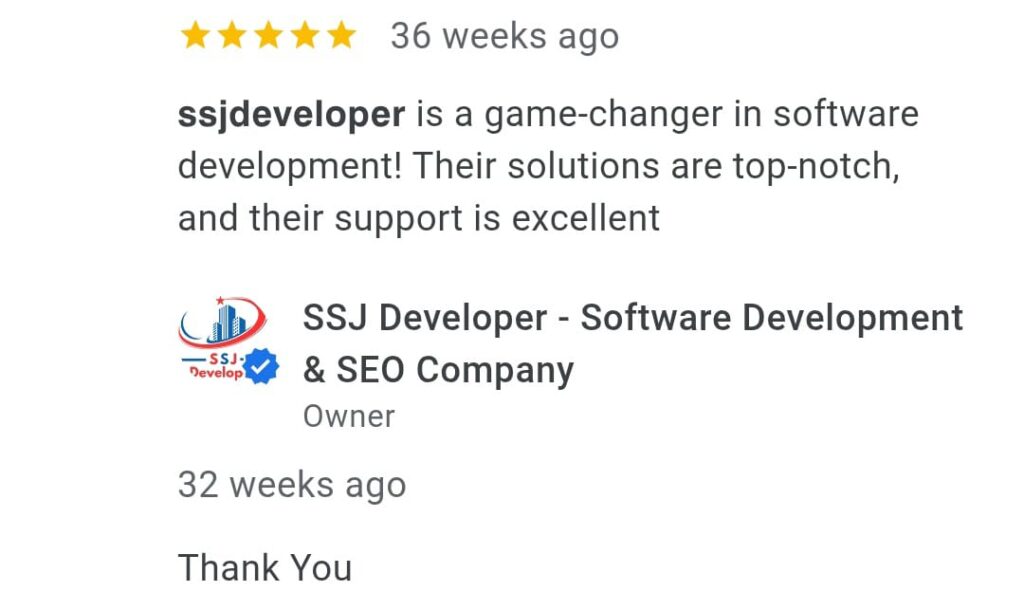SSJ Developer Case Study
